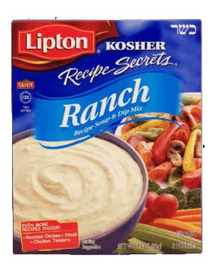 Lipton Recipe Secrets ranch recipe soup & dip mix 2.4 ounce