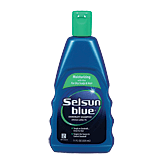 Selsun Blue dandruff shampoo, moisturizing with aloe for dry scalp or hair 11 fluid ounce