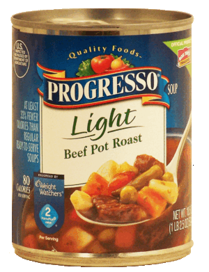 Progresso Light beef pot roast 18.5 ounce