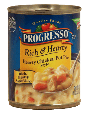Progresso Rich & Hearty hearty chicken pot pie style 18.5 ounce