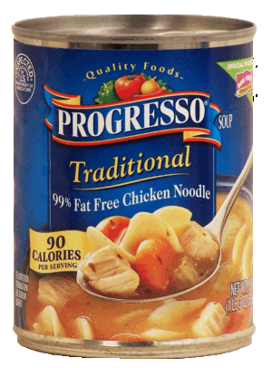 Progresso Traditional 99% fat free chicken noodle ready to serve soup 19 ounce