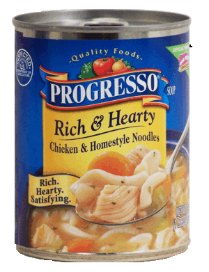 Progresso Rich & Hearty chicken & homestyle noodles soup 19 ounce