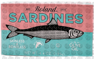 Roland skinless & boneless sardines in olive oil 4.32 ounce