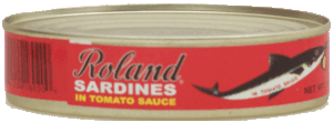 Roland sardines in tomato sauce 7.5 ounce