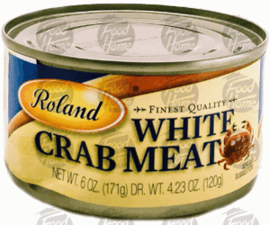 Roland white crab meat 6 ounce