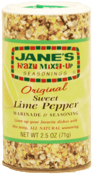 Janes Krazy Mixed-Up original sweet lime pepper marinade & seasoning 2.5 ounce