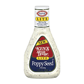 Ken's Steak House lite poppy seed dressing 16 fluid ounce