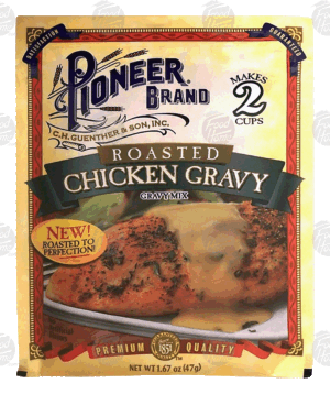 Pioneer Brand roasted chicken gravy mix 1.67 ounce
