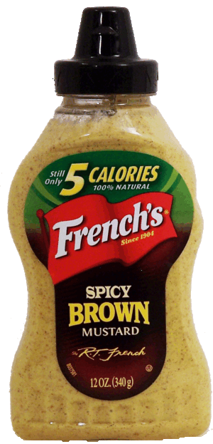French's bold 'n spicy brown mustard 12 ounce