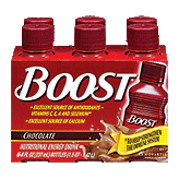 Boost Regular Nutritional Energy Drink Chocolate 8 Oz 6 pack