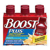 Boost Plus Nutritional Energy Drink Vanilla 8 Oz 6 pack