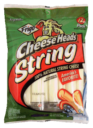 Saputo Frigo cheese heads; original 12 ct 12 ounce