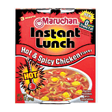 Maruchan Instant Lunch ramen noodles with vegetables hot & spicy chicken flavor add boiling water 2.25 ounce