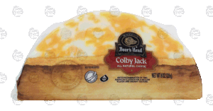 Boar's Head colby jack 1/2 cheese wheel 8 ounce