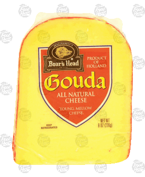 Boar's Head gouda all natural cheese wedge 8 ounce