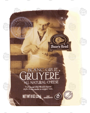 Boar's Head blanc grue gruyere all natural cheese 8 ounce