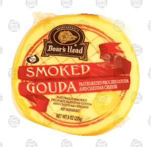 Boar's Head smoked gouda and cheddar cheese block 8 ounce