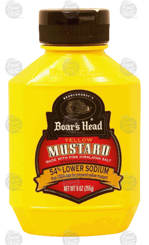 Boar's Head yellow mustard 9 ounce