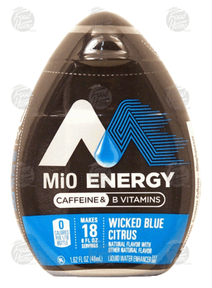 MiO Energy wicked blue citrus flavor liquid, 18-servings 1.62 fluid ounce