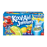 Kool-Aid Jammers tropical punch flavored juice drink, 5% pear juice, 10 6-fl. oz. pouches 60 fluid ounce