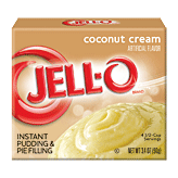 Jell-o Pudding & Pie Filling Instant Coconut Cream 3.4 ounce