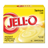 Jell-o Pudding & Pie Filling Instant Lemon 3.4 ounce
