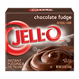 Jell-o Pudding & Pie Filling Instant Chocolate Fudge 3.9 ounce