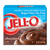 Jell-o Pudding & Pie Filling Instant Chocolate Sugar Free & Fat Free 1.4 ounce
