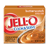 Jell-o Pudding & Pie Filling Butterscotch Cook & Serve 3.5 ounce