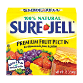 Kraft Baking & Canning Sure-jell Fruit Pectin Premium 100% Natural 1.75 ounce