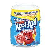 Kool-Aid Soft Drink Mix Tropical Punch Sugar-Sweetened Caffeine Free 19 ounce