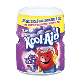 Kool-Aid Soft Drink Mix Grape Sugar-Sweetened Caffeine Free 19 ounce