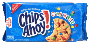 Nabisco Chips Ahoy! chocolate chip cookies with candy blasts 12.4 ounce