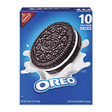 Nabisco Oreo Sandwich Cookies Chocolate Stay Fresh Pk 10 Ct 52.5 ounce