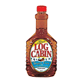 Log Cabin sugar free syrup, 80% fewer calories 24 fluid ounce