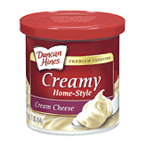 Duncan Hines Frosting Creamy Homestyle Cream Cheese 16 ounce