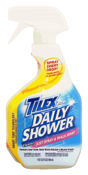 Tilex daily shower cleaner, just spray and walk away 32 fluid ounce