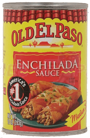 Old El Paso medium enchilada sauce 10 ounce