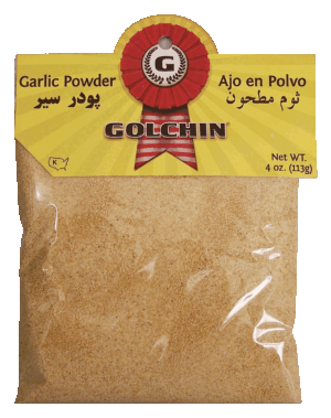 Golchin garlic powder, ajo en polvo 4 ounce