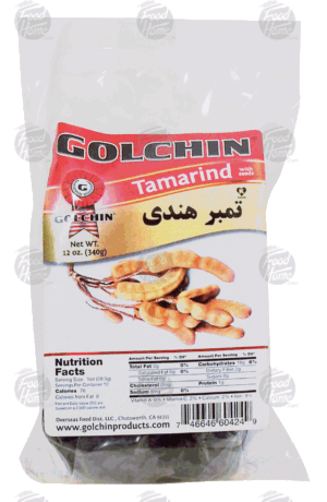 Golchin tamarind with seeds 12 ounce