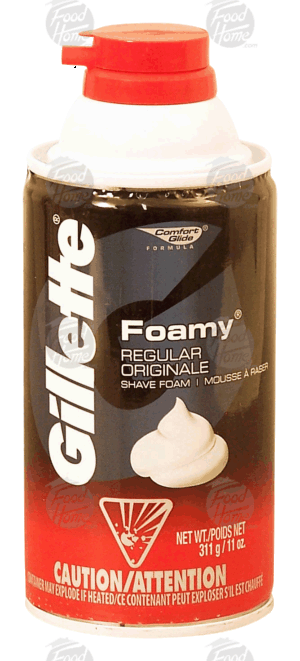 Gillette Foamy regular shaving cream 11 ounce