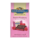 Ghirardelli Dark Chocolate w/Raspberry Filled Squares 5.32 ounce