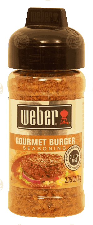 Weber gourmet burger seasoning 2.75 ounce