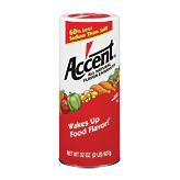 Accent flavor enhancer, wakes up food flavor 32 ounce