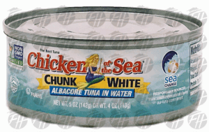 Chicken Of The Sea chunk white albacore tuna in water 5 ounce