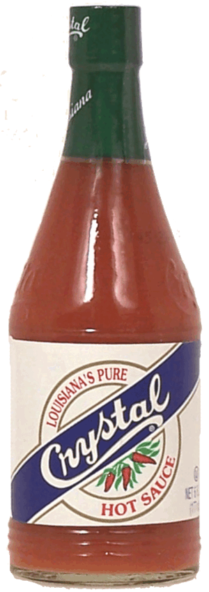 Crystal louisiana's pure hot sauce 6 fluid ounce