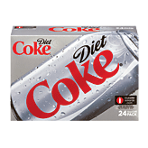 Coke Diet 12 Oz Cola 24 pack