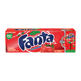 Fanta Soda Strawberry 12 Oz Fridge Pack 12 pack