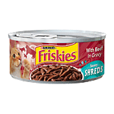 Friskies savory shreds with beef in gravy 5.5 ounce