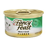 Fancy Feast Cat Food Flaked Trout Feast 3 ounce